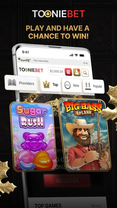 Tooniebet: Real Casino Screenshot