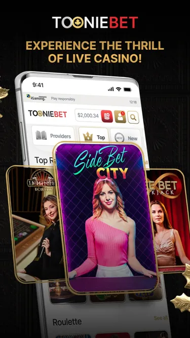 Tooniebet: Real Casino Screenshot